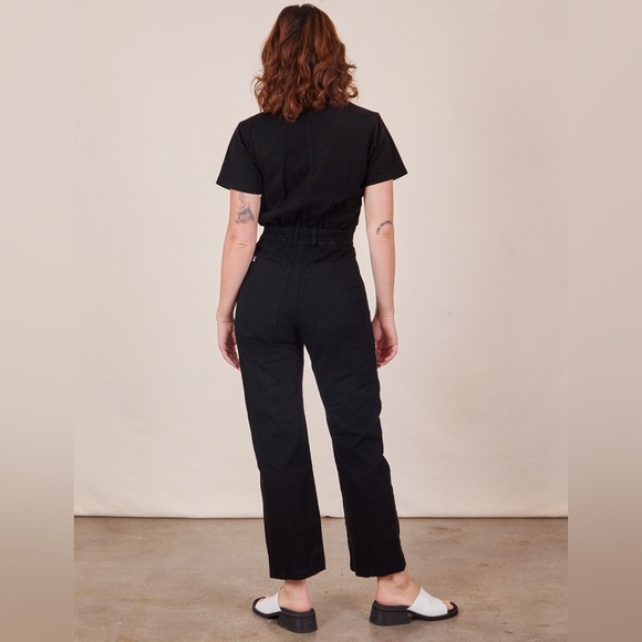 Big Bud Press SHORT SLEEVE JUMPSUIT - BASIC BLACK - Picture 3 of 8